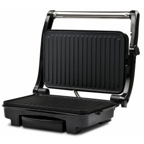   Girmi BS11 asztali elektromos grillsütő 1500W tapadásmentes felülettel és zsírgyűjtő fiókkal