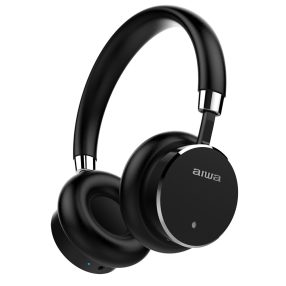   Aiwa HSTBTN-800BK ANC Bluetooth fejhallgató aktív zajszűréssel, akár 18 óra üzemidővel, vezetékes vagy BT használat