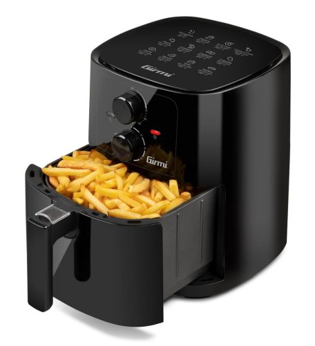 Girmi FG87 forrólevegős sütő 5 literes kapacitással, 1400 W teljesítménnyel, állítható hőmérséklettel