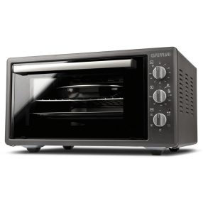   G3 Ferrari G10148 Rosto Titanium 47 elektromos légkeveréses sütő 45 literes, 1400W, grill és pizza funkcióval, tartozék tepsikkel