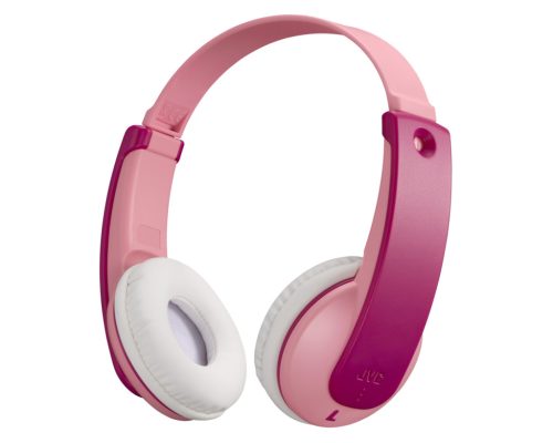 JVC HA-KD10W-PE Gyerek Bluetooth fejhallgató limitált hangerővel rózsaszín/bordó színben