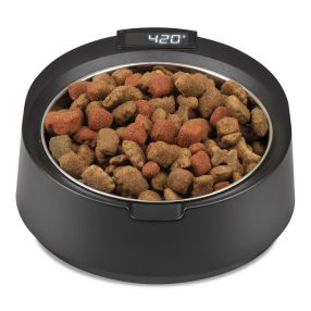   Girmi AD01 kutya, macska etetőtál és ételadagoló mérleg, 750 ml, rozsdamentes acél, digitális kijelző