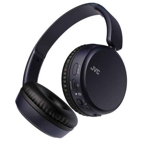 JVC HA-S36 W-A-U könnyű, összecsukható Bluetooth 5.2 fejhallgató, kék