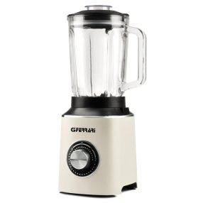   G3 Ferrari G20122 Superbo Professzionális turmixgép 600W, 1.5L üvegkancsóval, jégdaráló funkció, krém színben