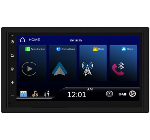 Aiwa ICD-820DAB 2DIN autós multimédia Android Auto/Apple CarPlay/DAB+ érintőkijelzővel