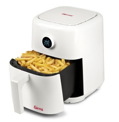 Girmi FG86 Ecofrit légkeveréses forrólevegős sütő 5 liter, 1400W, digitális kijelző, 60 perces időzítővel