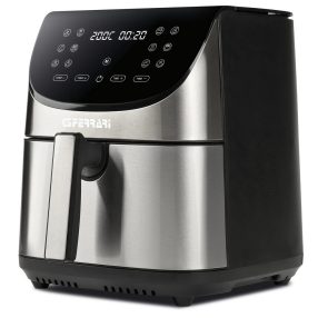   G3 Ferrari G10176 FRIGGISANO XXL forrólevegős sütő 1700 W teljesítmény, 8 literes kapacitás, digitális kijelző, 12 program