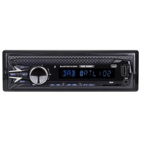   Trevi SCD 5751 DAB autórádió DAB/DAB+ tunerrel, USB, SD, Bluetooth, AUX-IN, 160W, fix előlap