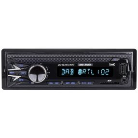   Trevi SCD 5751 DAB autórádió DAB/DAB+ tunerrel, USB, SD, Bluetooth, AUX-IN, 160W, fix előlap