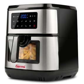   Girmi FG89 Ecofrit XXL Forrólevegős sütő 9,2 literes űrtartalommal, 60 perces időzítővel, sok extra szolgáltatással