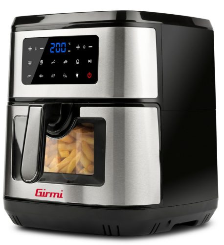 Girmi FG89 Ecofrit XXL Forrólevegős sütő 9,2 literes űrtartalommal, 60 perces időzítővel, sok extra szolgáltatással