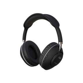   Trevi DJ 12E42 BT Bluetooth DJ fejhallgató 40 mm-es hangszóróval, microSD MP3, fekete