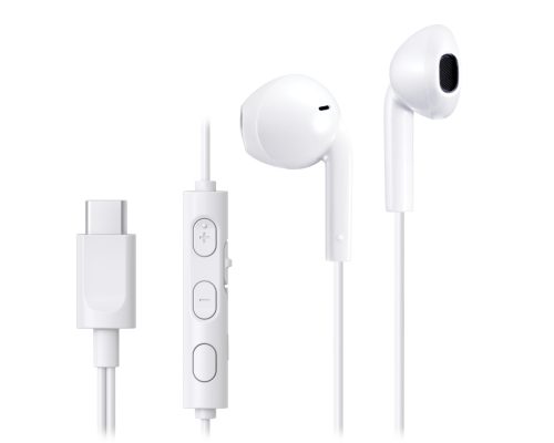 JVC HA-FR17UCWU USB-C fülhallgató mikrofonnal, fehér