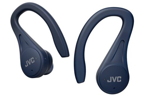 JVC HA-EC25T-A-U sportos Bluetooth fülhallgató, 30 órás üzemidő, IPX5, Pivot & Slide Motion Fit, kék