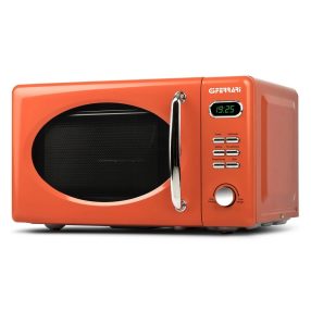   G3 Ferrari G10155 SAPORMIO VINTAGE mikrohullámú sütő 20 liter, 1150W, grill funkcióval, narancssárga színben