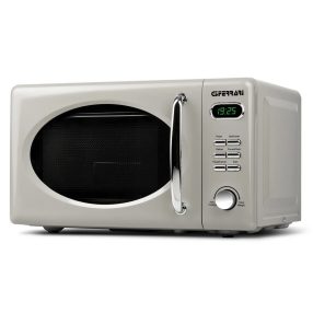  G3 Ferrari G10155 SAPORMIO VINTAGE mikrohullámú sütő 20 liter, 1150W, törtfehér, grill funkcióval, digitális vezérlés