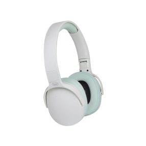   Trevi DJ 12E45 BT Bluetooth DJ fejhallgató, MP3-lejátszóval és FM rádióval, 40 mm-es hangszóróval, világoszöld színben
