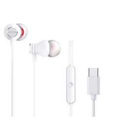   Aiwa ESTM-50USB-C/WT Prémium hangminőségű Japán fülhallgató USB-C csatlakozással, Hyperbass mély