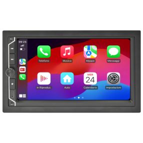   Phonocar VM018 2 DIN autós multimédia Apple CarPlay, Android Auto, WiFi, 6,75" érintőkijelző, GPS, DAB+