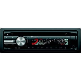   Phonocar VM072 autós médialejátszó DVD/CD/MP3 USB, Bluetooth, SD kártya, ISO méret, távirányítóval