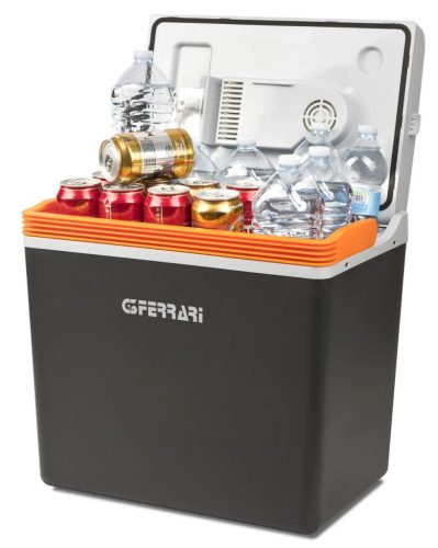 G3 Ferrari G90044 elektromos hűtő-fűtő táska, 30 literes, AC/DC, 16°C hűtés, 55°C melegentartás, elválasztóval