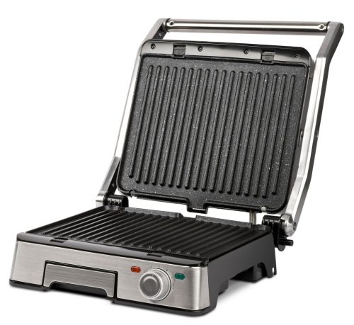 G3 Ferrari  G10185 Lavica Inox asztali kontaktgrill sütő, 2200W