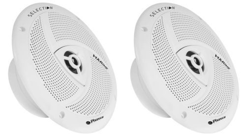Phonocar 02047 hajós/vízálló hangszórópár 90W, kétutas rendszerrel, prémium zenei élmény kültérre