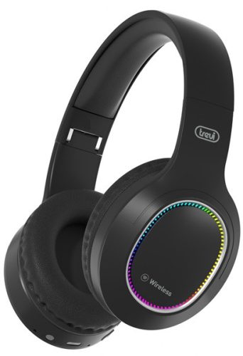 Trevi DJ 12E60 BT vezeték nélküli fejhallgató Bluetooth 5.3, fekete