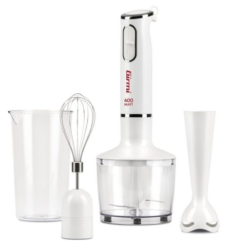 Girmi MX16 több funkciós kézi keverő 400 W, botmixer, habverő, aprító, keverőpohárral