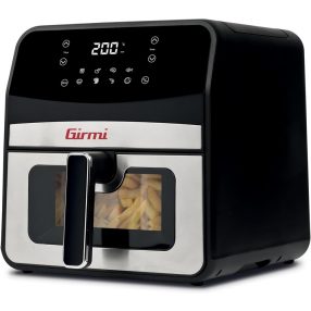   Girmi FG85 forrólevegős sütő 6,5 literes digitális kijelzővel, 8 program, 1600-1800W, tapadásmentes tartály