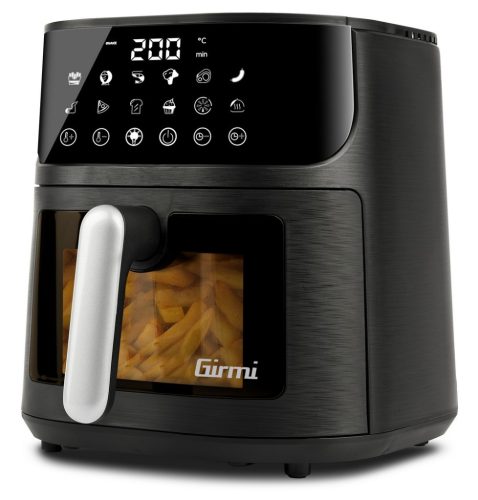 Girmi FG78 forrólevegős sütő 1500 W, 6 literes, digitális kijelzővel és 12 programmal