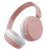 JVC HA-S36 W-P-U könnyű, összecsukható Bluetooth 5.2 fejhallgató 35 órás üzemidő multipoint funkcióval, rózsa