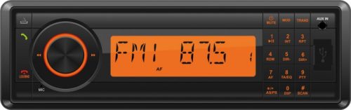 Phonocar VM016 autórádió FM/AM/DAB+, Bluetooth, USB, SD kártya, 12/24V személyautókhoz és teherautókhoz