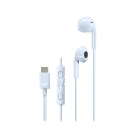   JVC HA-FR17UCAU USB-C fülhallgató mikrofonnal, vezérlővel és IPX2 cseppállósággal, 10,7 mm neodímium hangszóróval, világoskék