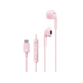   JVC HA-FR17UCPU USB-C fülhallgató 10,7 mm neodímium hangszóróval, mikrofonnal, IPX2, pink