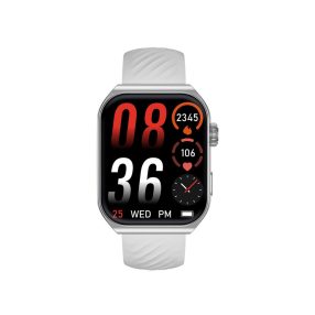   Trevi T-FIT 400 C okosóra 1.96” AMOLED ívelt kijelzővel, hívásfunkcióval, IP67, ezüst színben