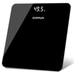   G3 Ferrari G30058 digitális személymérleg rejtett LED kijelzővel, edzett üveg, 180 kg, 50 g pontosság