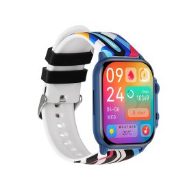   Trevi T-FIT 458 A okosóra 1.95" AMOLED kijelzővel, vezeték nélküli híváskezeléssel, egészségfigyeléssel, 3 szíjjal