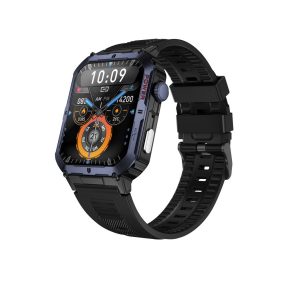   Trevi T-FIT 500 S okosóra AMOLED kijelzővel, IP68 vízállóság, kék szín, Bluetooth hívás funkcióval