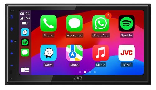 JVC KW-M695DBW 2DIN autós multimédia érintőkijelzővel