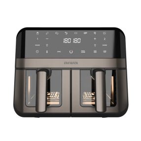   Aiwa AFR-9000 FUTAGO Forradalmi, japán légkeveréses sütő a konyhában, 2.400W, 9 liter (2x4,5 liter)
