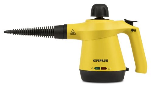 G3 Ferrari G90036 gyors felfűtésű gőztisztító 3 m kábellel, 950-1100 W, 1,5-4 bar, tartozékokkal