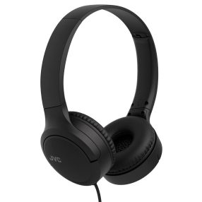   JVC HA-S33UC-B USB-C fejhallgató 29,7 mm neodímium hangszóróval, beépített mikrofonnal, fekete