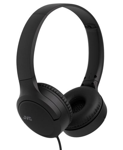 JVC HA-S33UC-B USB-C fejhallgató 29,7 mm neodímium hangszóróval, beépített mikrofonnal, fekete