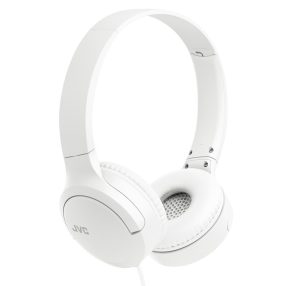   JVC HA-S33UC-W USB-C fejhallgató 29,7 mm neodímium hangszóróval, fehér, összecsukható, mikrofonos