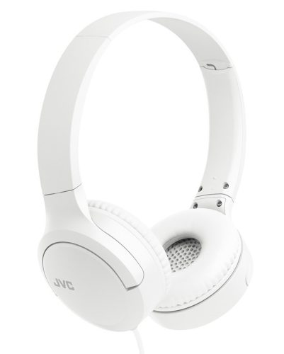 JVC HA-S33UC-W USB-C fejhallgató 29,7 mm neodímium hangszóróval, fehér, összecsukható, mikrofonos