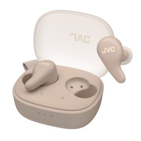   JVC HA-A23T-T True Wireless zajszűrős Bluetooth fülhallgató, barna, IPX4, 26 óra üzemidő