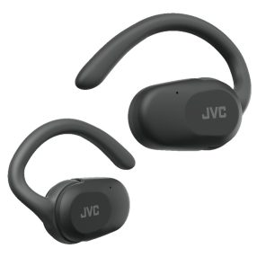   JVC HA-NP40T-B-U true wireless open-ear fülhallgató, 26 órás üzemidő, IPX4, fekete