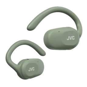   JVC HA-NP40T-G-U true wireless open-ear fülhallgató 26 órás üzemidővel, IPX4, zöld