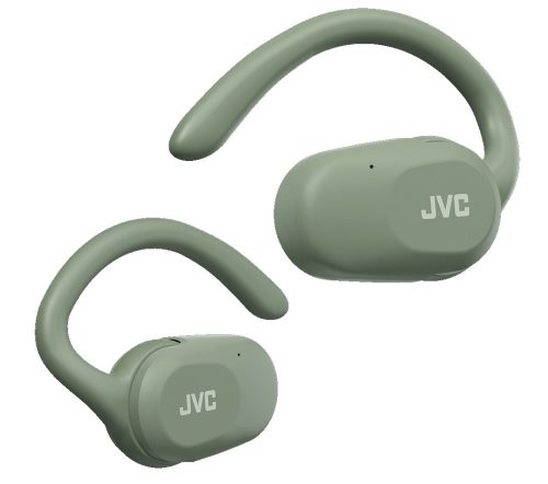 JVC HA-NP40T-G-U true wireless open-ear fülhallgató 26 órás üzemidővel, IPX4, zöld